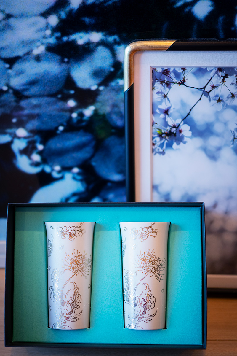 【ふるさと納税限定/蜷川実花展】　SIONE タンブラーペアセット 写真